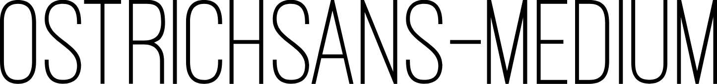 Ostrich Sans Font | Tyler Finck | FontSpace