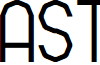 Asterisk Mono font