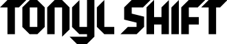Tonyl Shift font