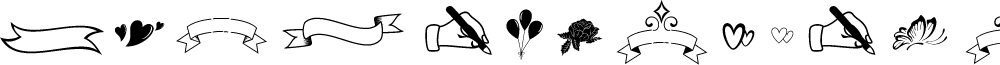 BlustinaExtras font