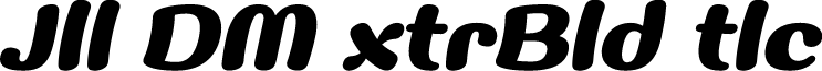 Jella DEMO ExtraBold Italic