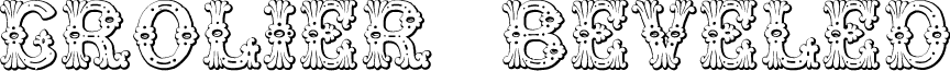 Grolier Beveled font