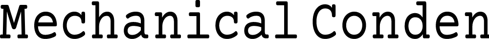 Preview image for Mechanical Condensed