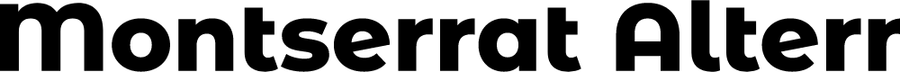 Preview image for Montserrat Alternates ExtraBold