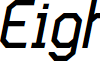 Eightgon Italic font