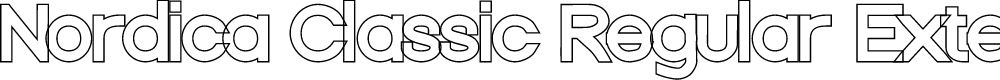 Preview image for Nordica Classic Regular Extended Outline