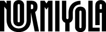 Normiyola Regular font