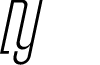 Rahong DEMO ExtraLight Italic font
