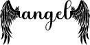 sweet angel Regular font
