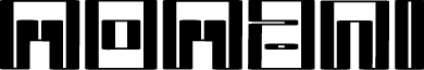 Momani font