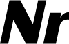 Nirand DEMO Black Italic font