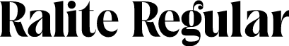 Ralite Regular font