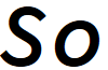Source Code Pro Semibold Italic font