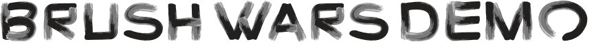 Brush Wars Regular font
