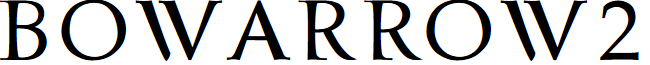 bowarrow2 font