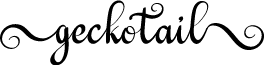 Geckotail font