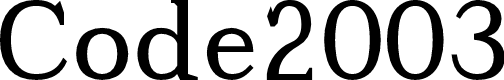 Preview image for Code2003