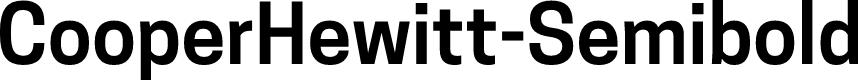 Preview image for CooperHewitt-Semibold