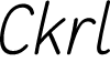 Cakerolli DEMO Light Italic font