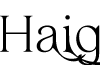 Haigrast Serif Deco PERSONAL Regular font