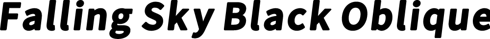 Preview image for Falling Sky Black Oblique