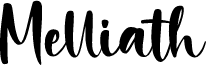 Melliath font