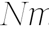 Namaskarn DEMO ExtraLight Italic font