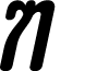 Kitchakan Mon DEMO Medium Italic font