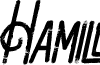 Hamilltown PERSONAL USE Italic font