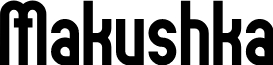 Makushka font
