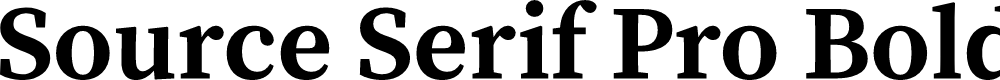 Preview image for Source Serif Pro Bold