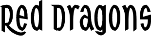 Red Dragons Font 