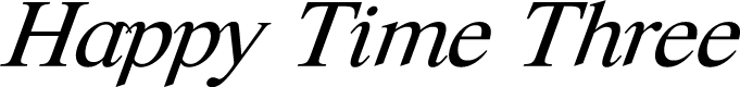 Preview image for Happy Time Three