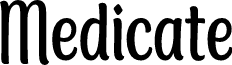 Medicate font