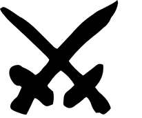 Crossed Swords Emoji (U+2694, U+FE0F)