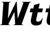 Witthayakhom DEMO ExtraBold Italic font