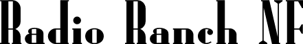 Radio Ranch NF font