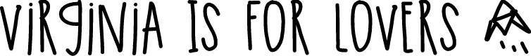 Virginiaisforlovers Font Designed By Des