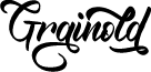Grainold Demo font