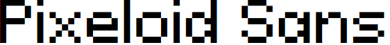 Pixeloid Sans