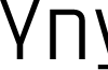 Yanyont DEMO Light font
