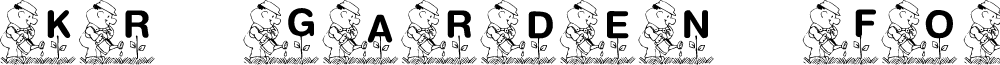 KR Garden for Sue font