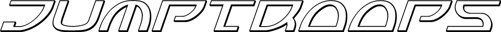 Jumptroops 3D Italic