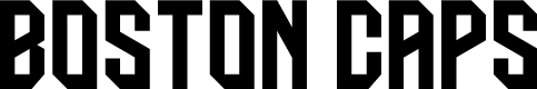 Boston Caps Font | Designed by AptumiStudio
