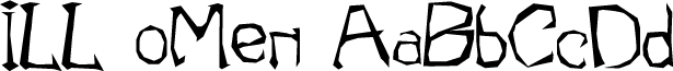 ILL oMen font
