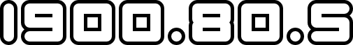 1900.80.5 font