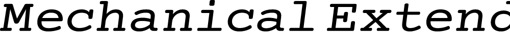 Preview image for Mechanical Extended Oblique