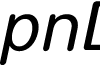 Opun DEMO Italic font