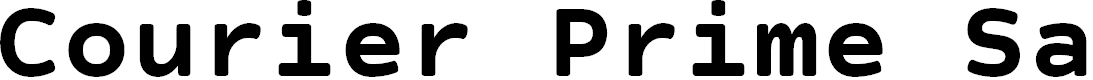 Preview image for Courier Prime Sans Bold