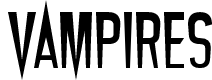 Vampires Font | Designed by Chequered Ink